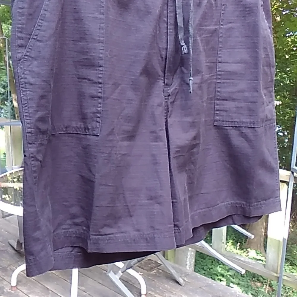 2/25 Black Cotton High Waisted Casual Shorts NWOT - Picture 5 of 14